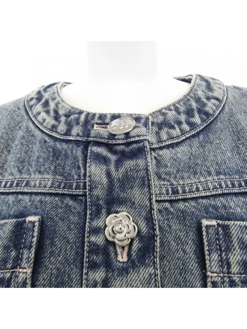 Chanel Denim Jacket Blue